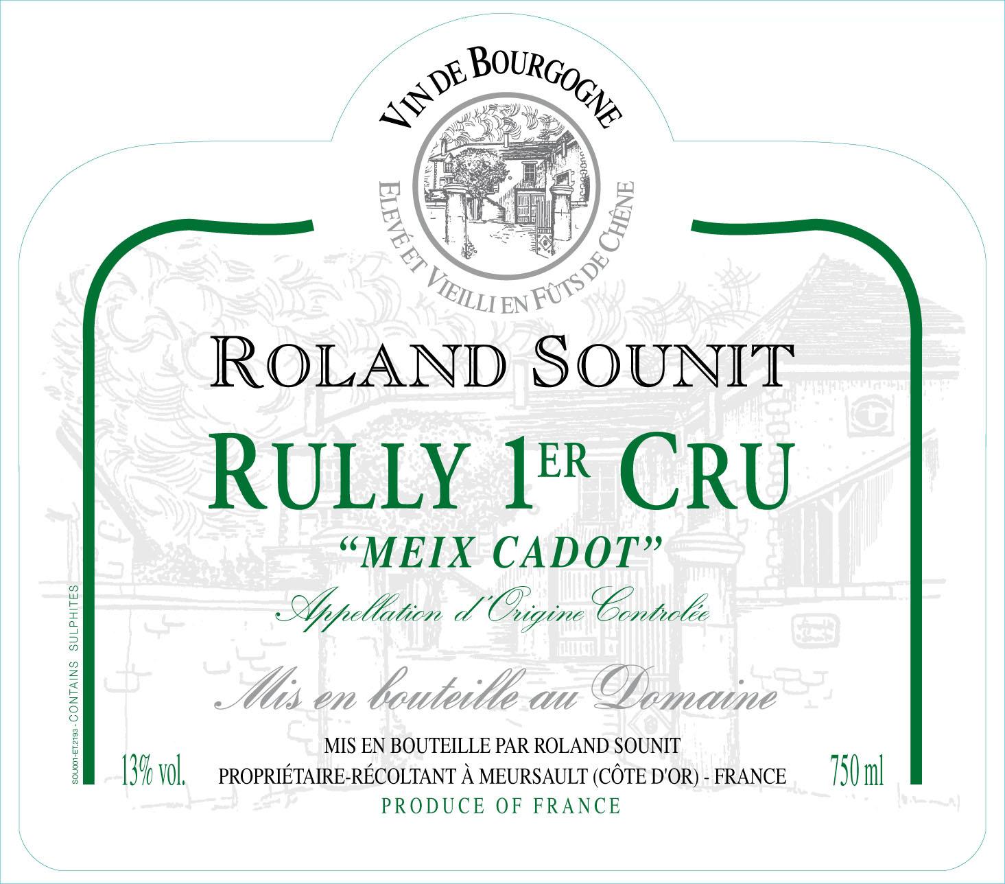 Rully 1er Cru Meix Cadot
