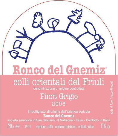 Pinot Grigio Colli Orientali Del Friuli