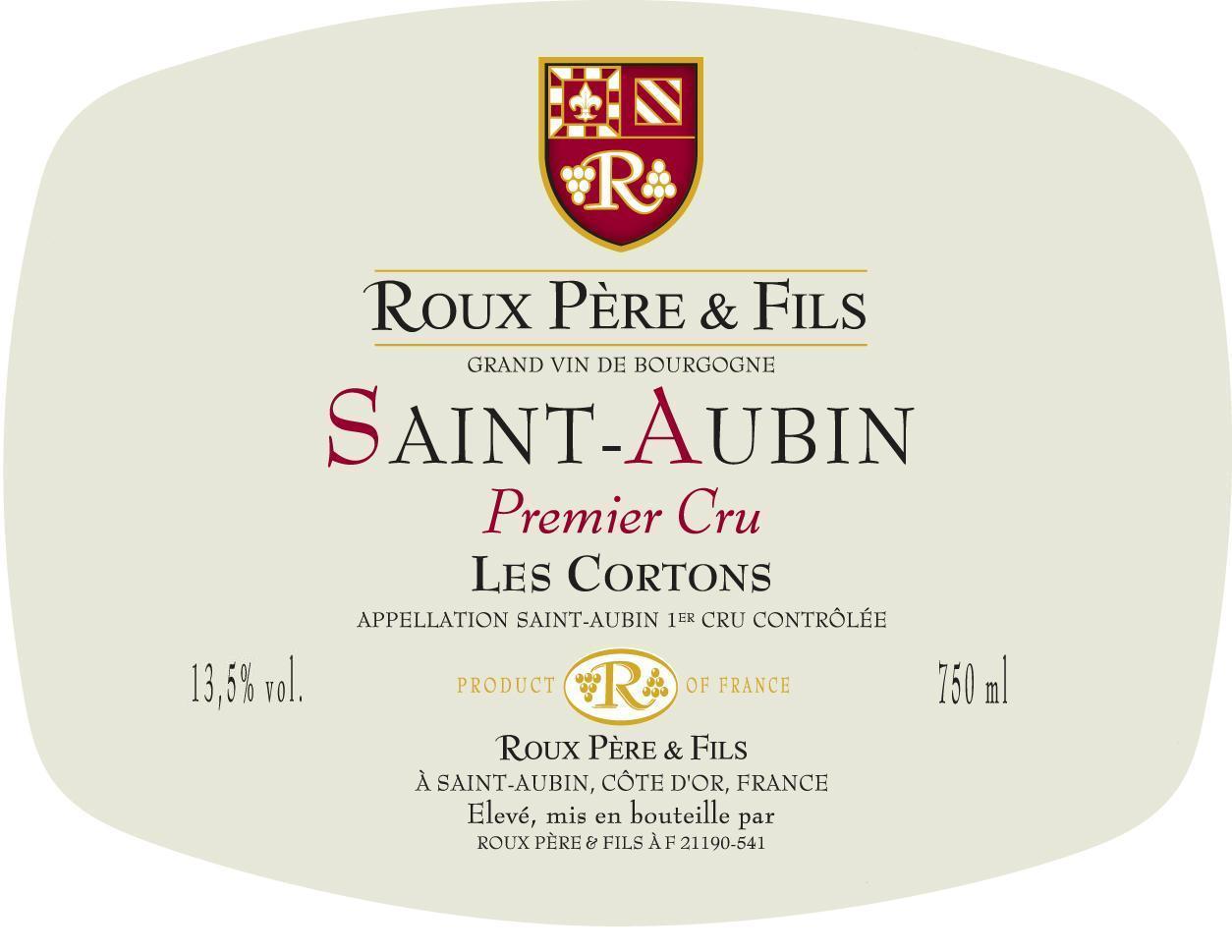 Saint - Aubin 1er Cru " Cortons "