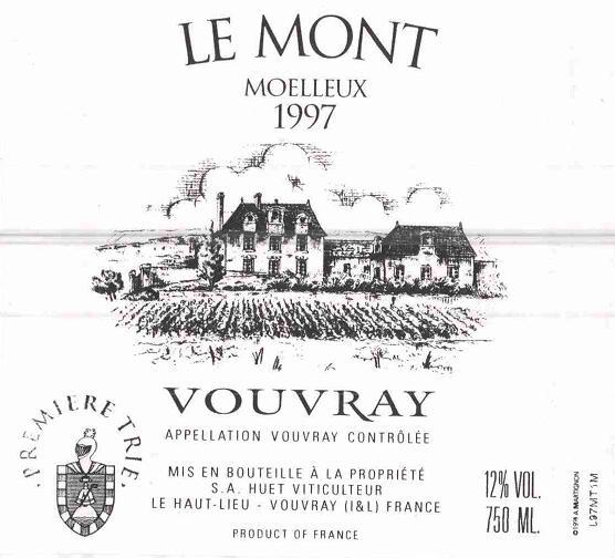 Le Mont Moelleux Premier Trie