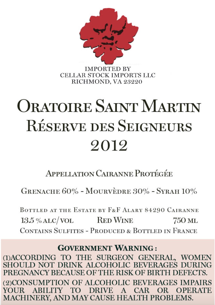 Reserve Des Seigneurs