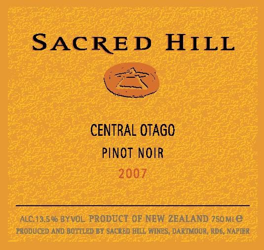 Central Otago Pinot Noir