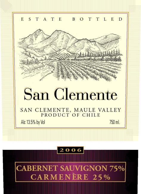 Bottled San Clemente