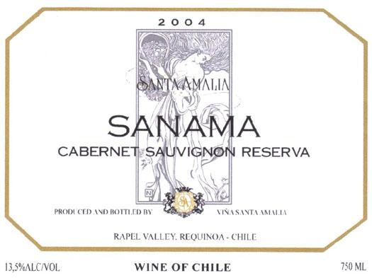 Sanama Cabernet Sauvignon Reserva