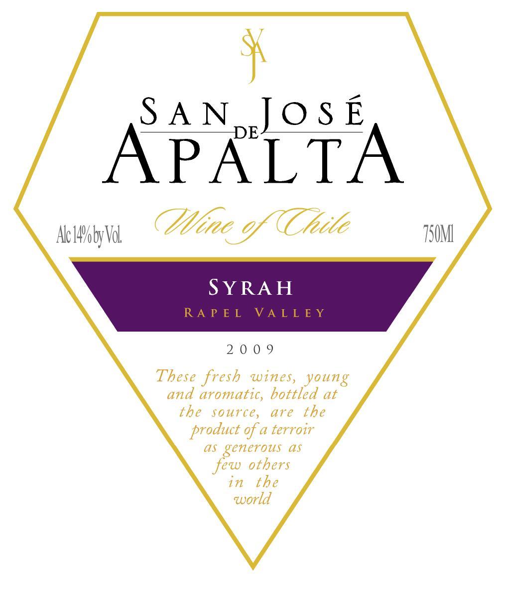 San José Apalta Syrah