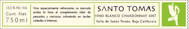 Santo Tomas Chardonnay
