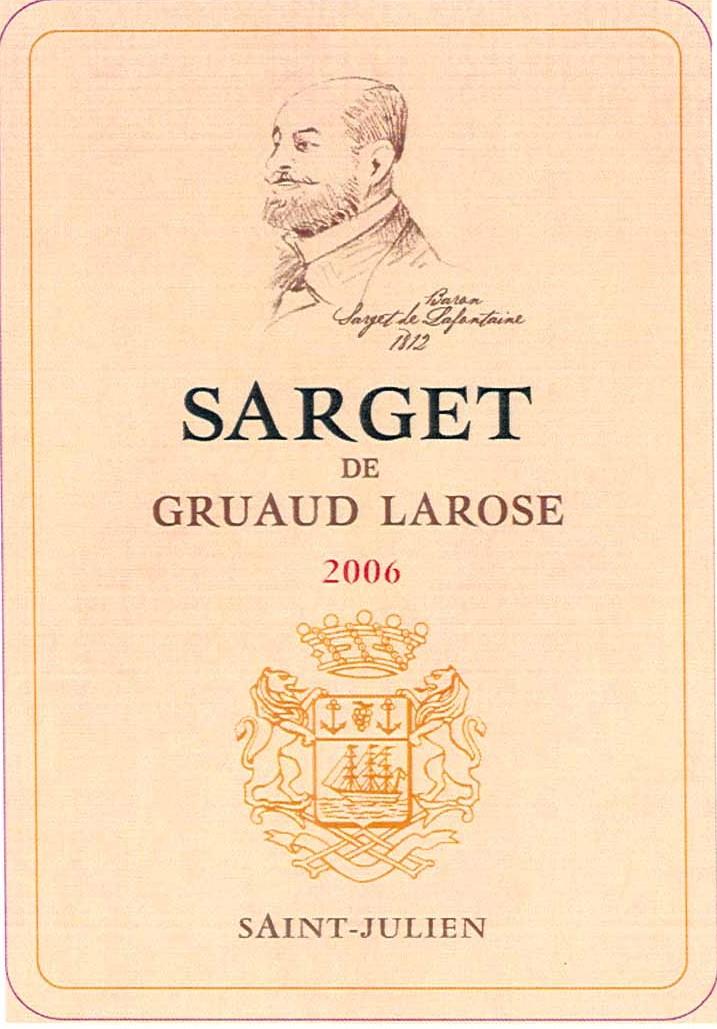 Sarget De Gruaud Larose