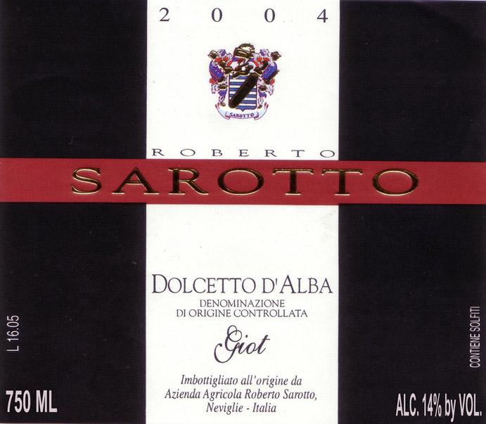 Dolcetto D'alba