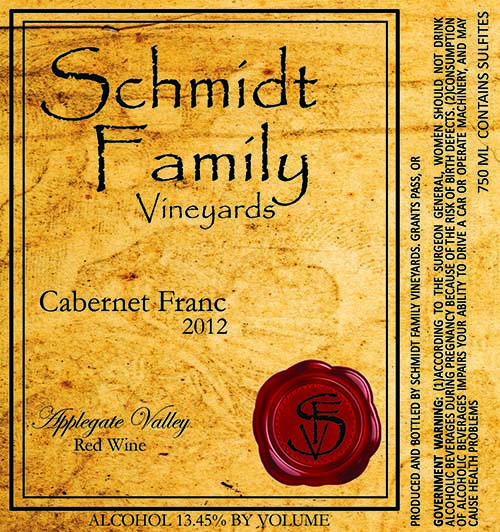 Applegate Valley Red Wine