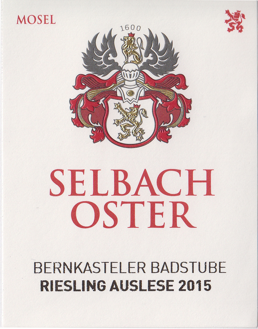 Bernkasteler Badstube Riesling Auslese