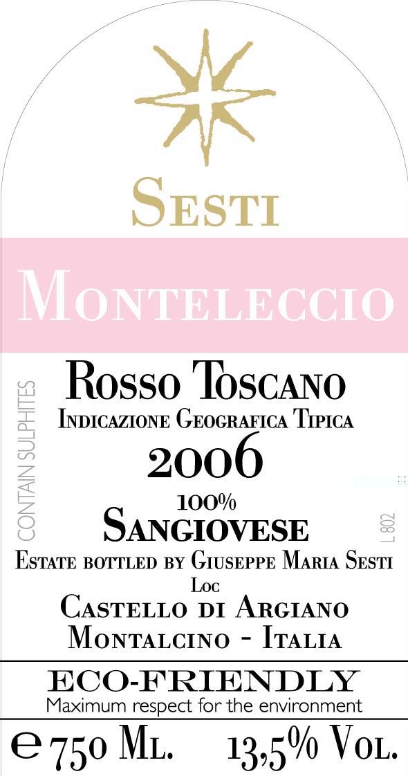 Monteleccio Rosso Toscano