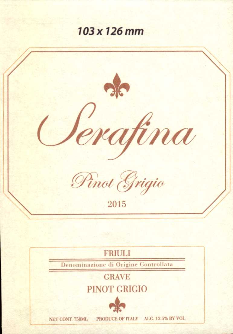 Serafina Pinot Grigio