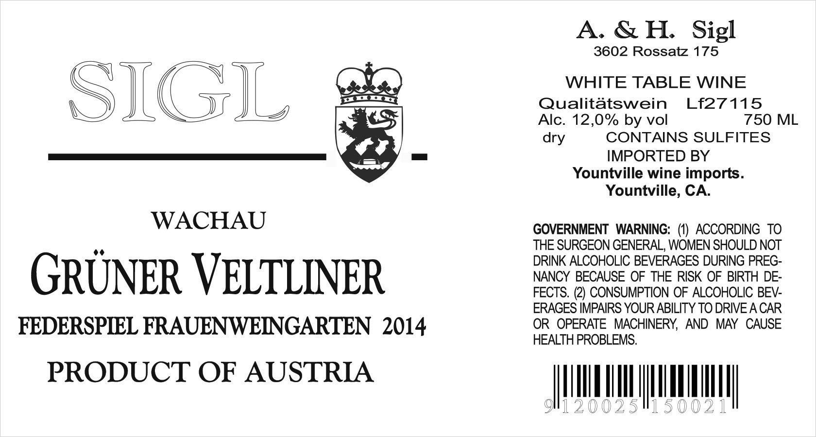 Federspiel Frauenweingarten