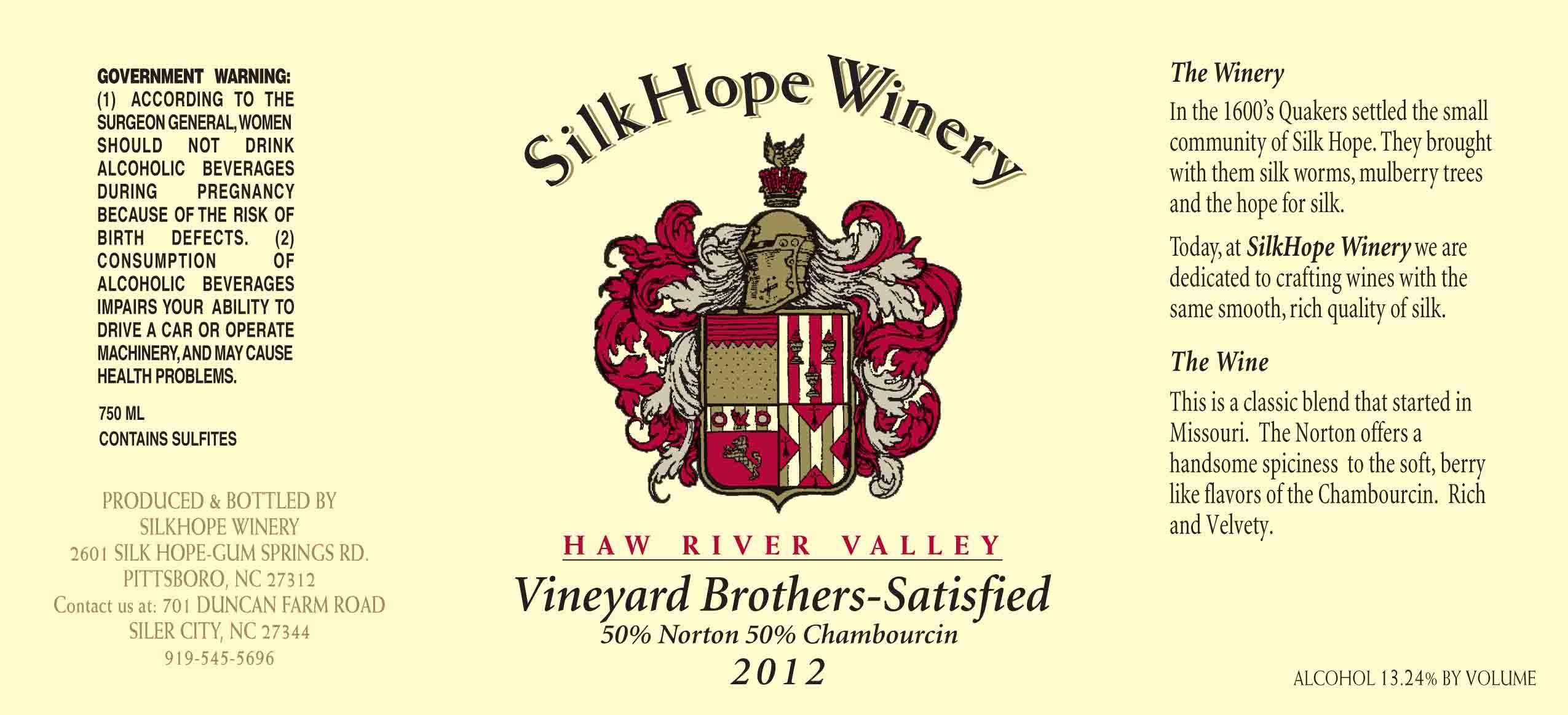 Silkhope Vineyard Brothers