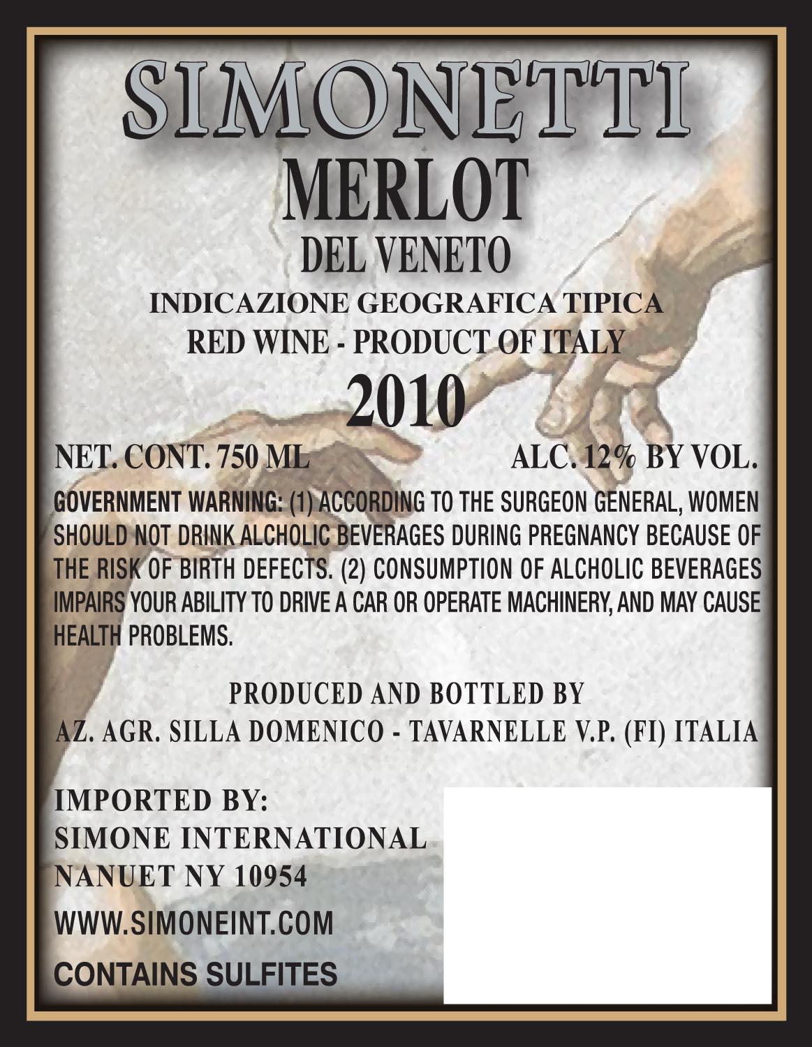 Simonetti Merlot