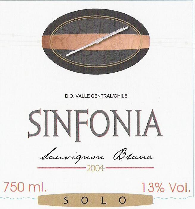 Sinfonia White Solo