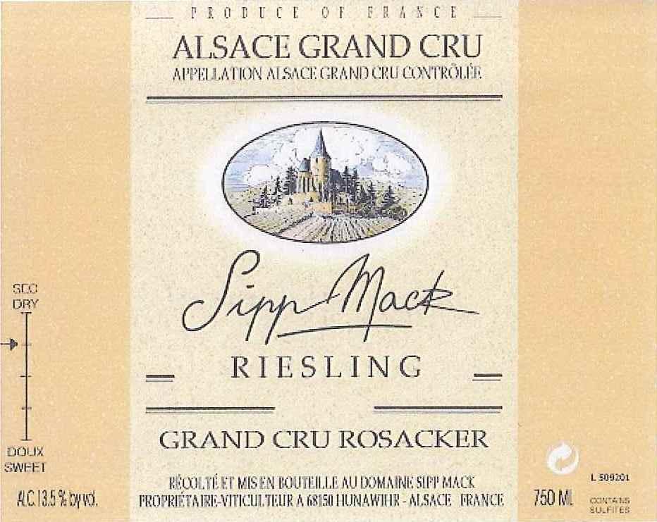 Riesling Rosacker