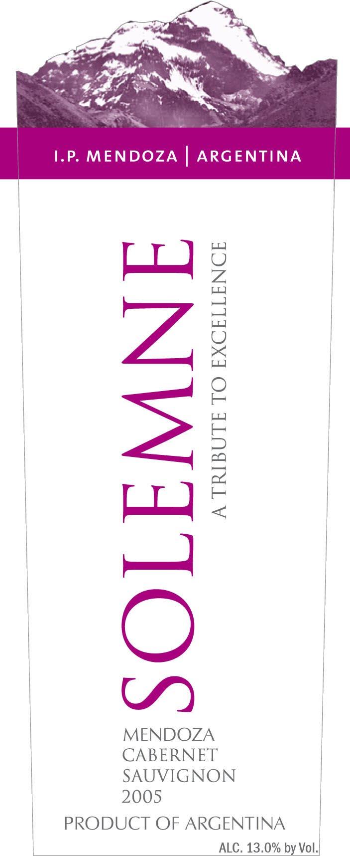 Solemne Cabernet Sauvignon