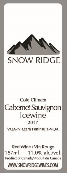 Cabernet Sauvignon Icewine