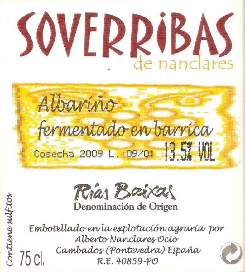 Soverribas De Nanclares Albariño