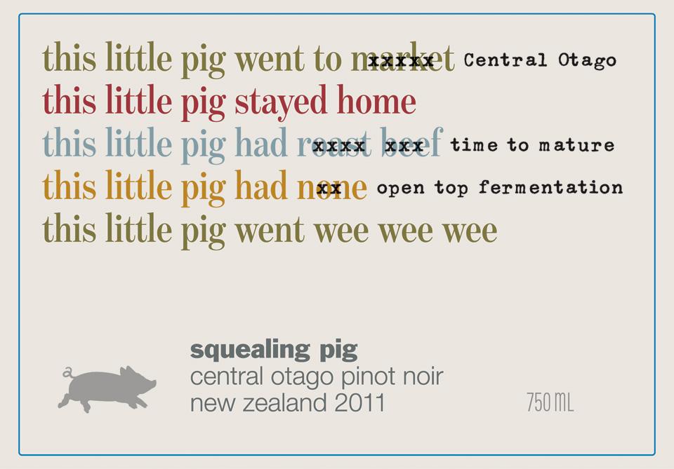 Central Otago Pinot Noir