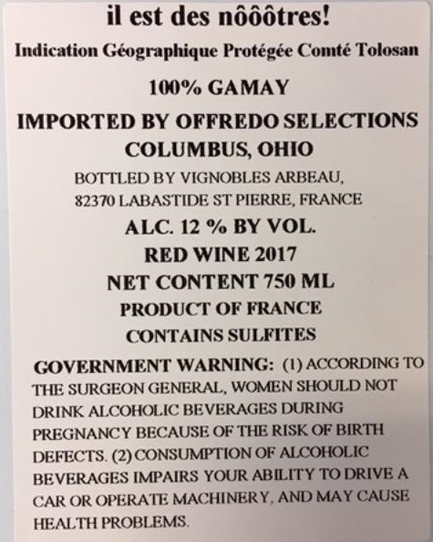 Il Est Des Nôôôtres!