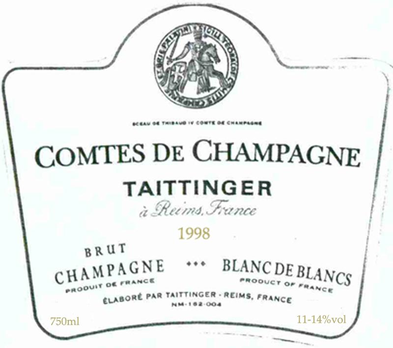 Comtes De Champagne Blanc De Blancs