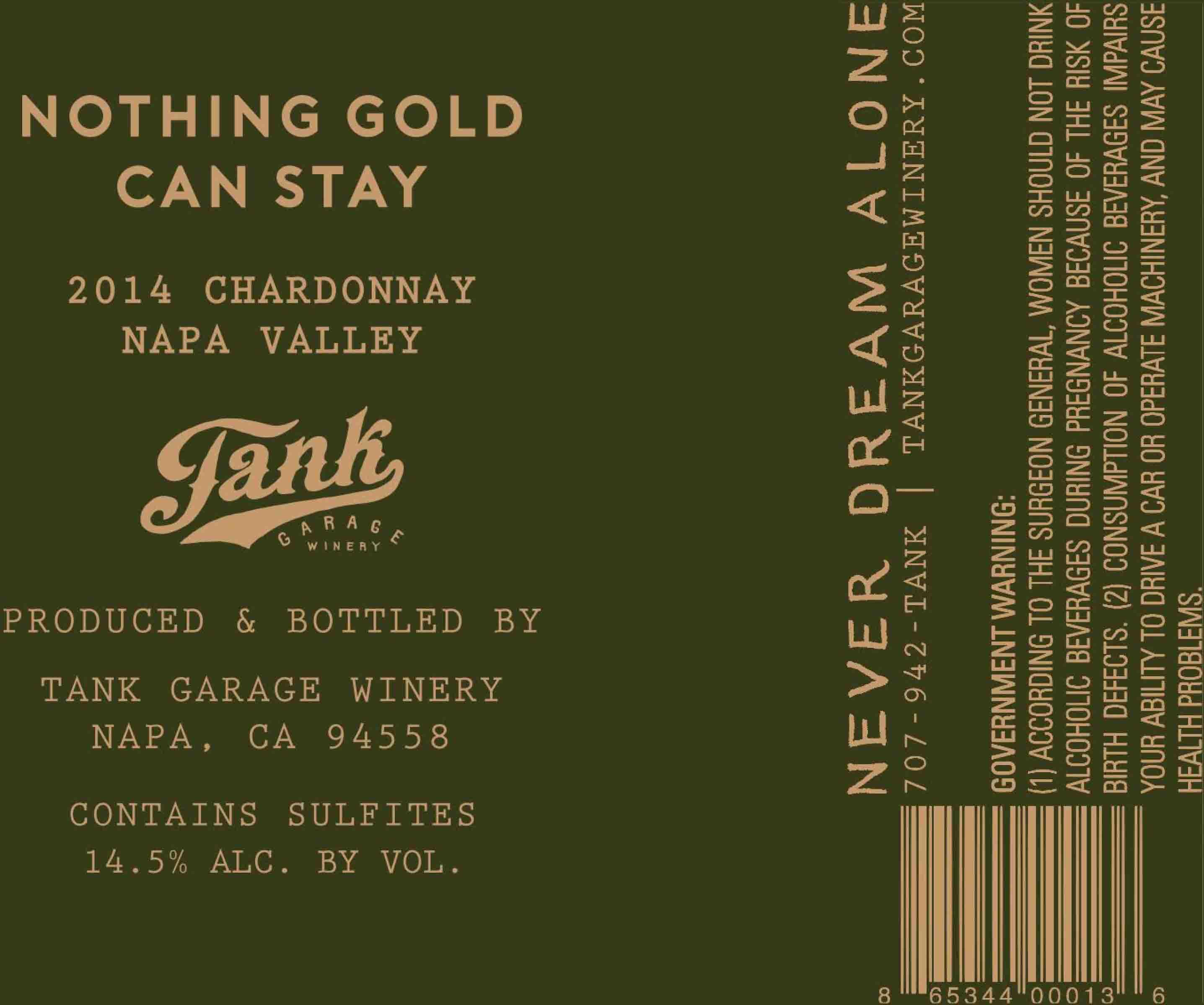 Nothing Gold Can Stay