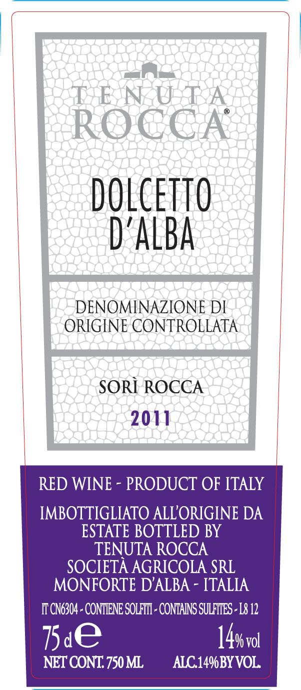 Red Wine Dolcetto D'alba