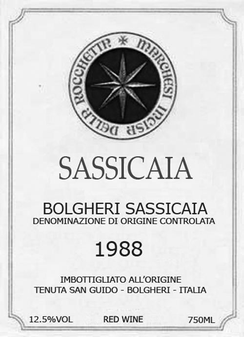 Sassicaia