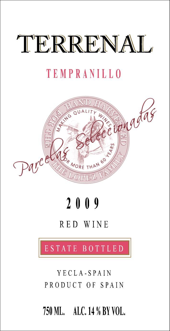 Parcelas Terrenal Tempranillo