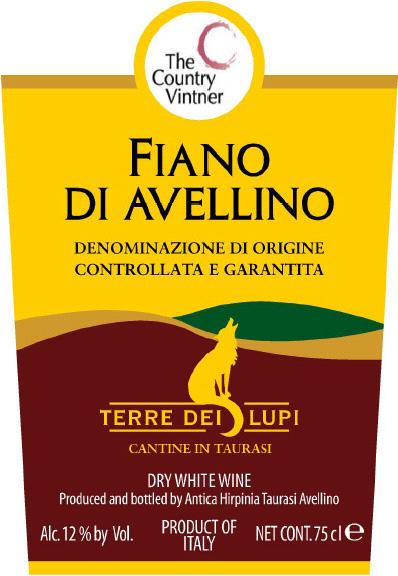Fiano Di Avellino Dry White Wine