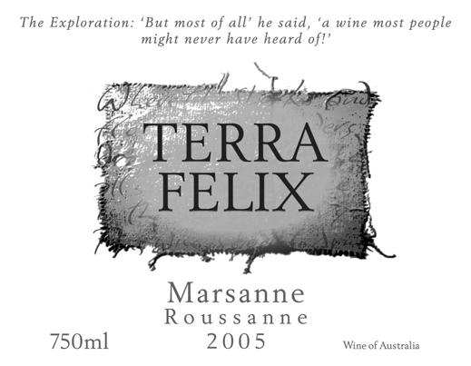 Terra Felix Marsanne Roussanne