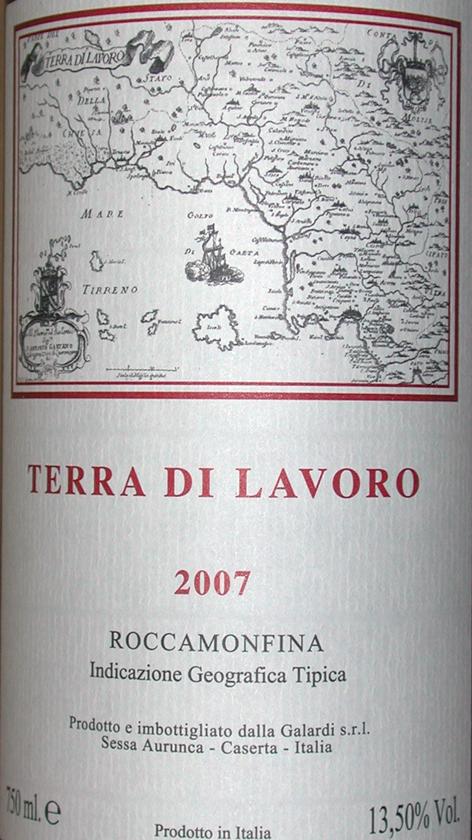Terra Di Lavoro Red Wine