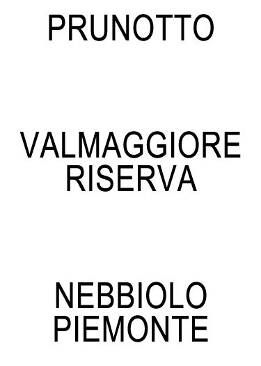 Valmaggiore Riserva