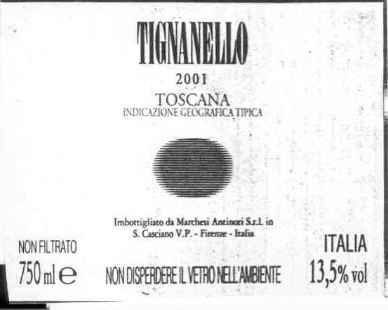 Tignanello Toscana