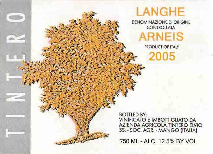 Langhe Arneis