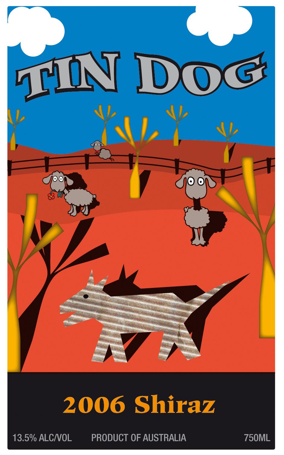 Tin Dog Shiraz