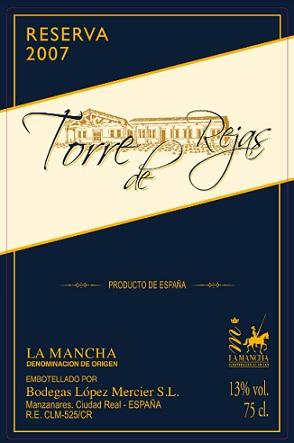 Torre Rejas Tempranillo Reserva