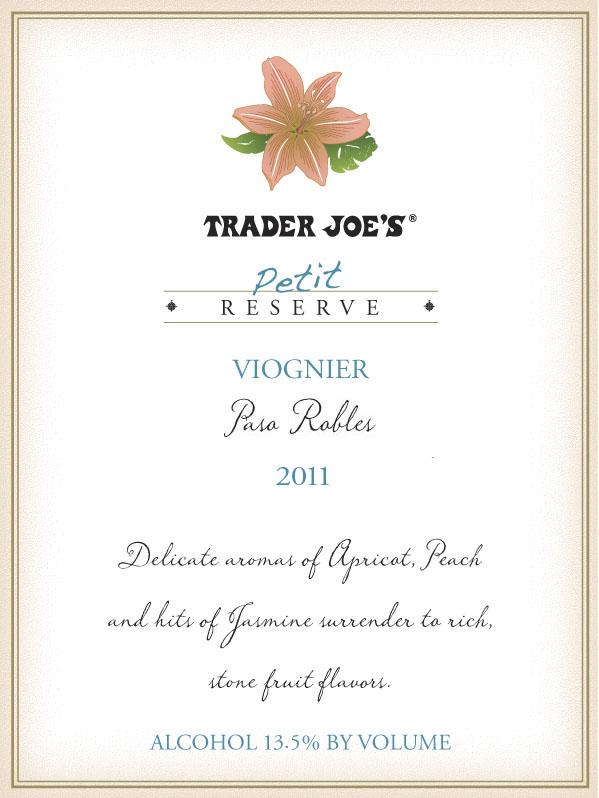 Petit Reserve Viognier