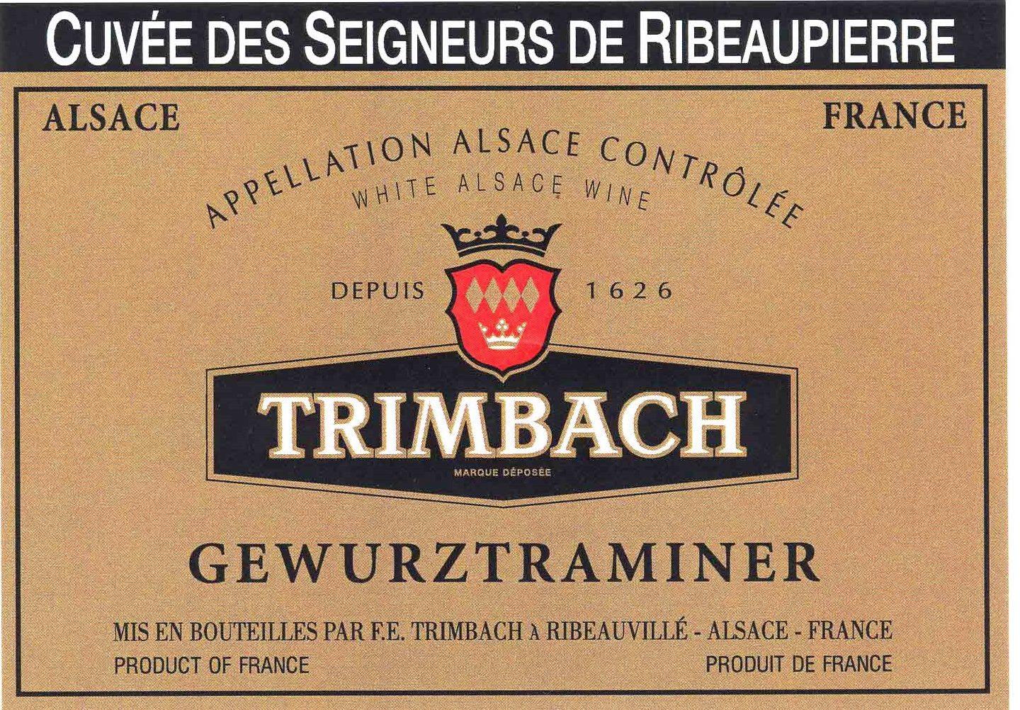 Cuvee Des Seigneurs De Ribeaupierre