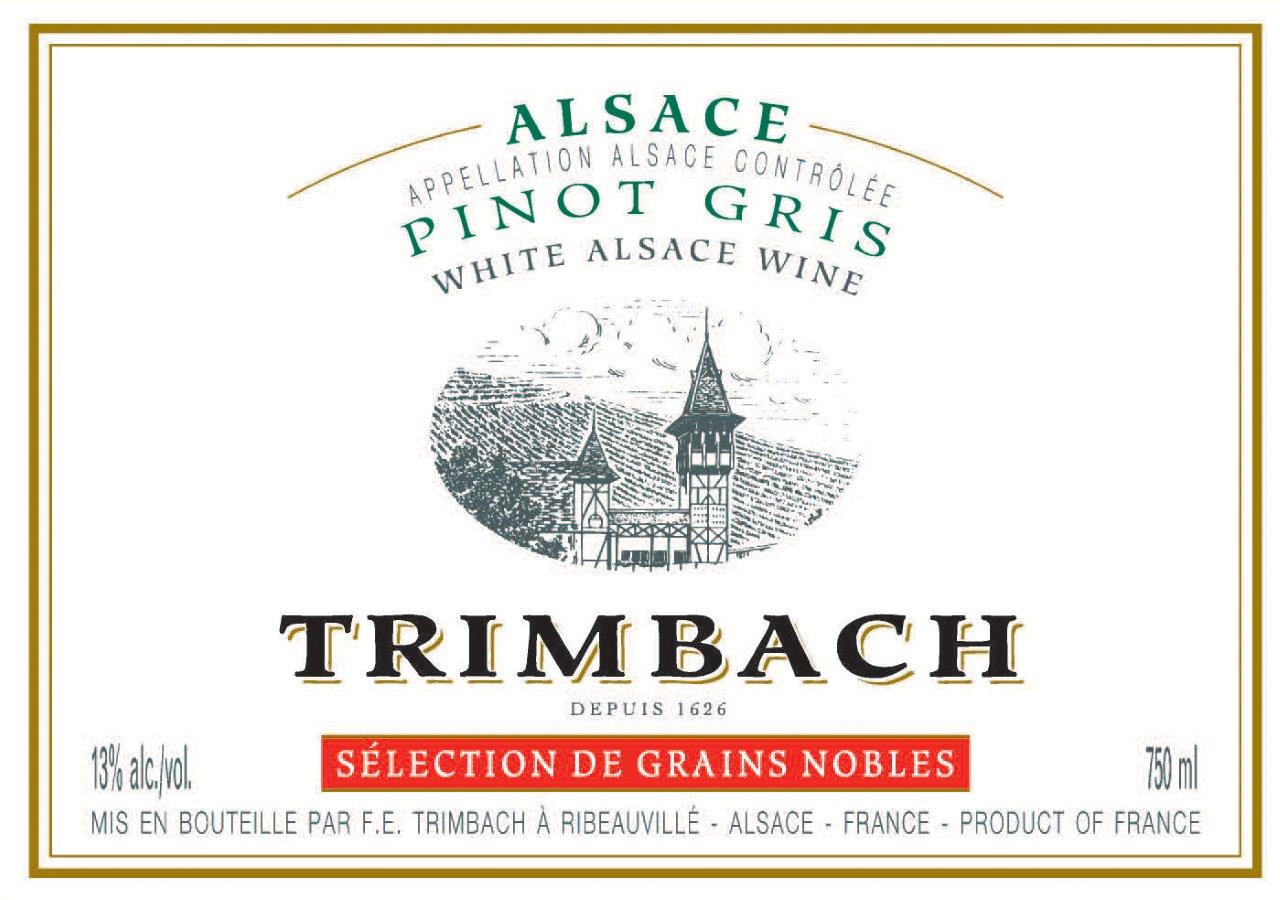 Pinot Gris Sélection De Grains Nobles