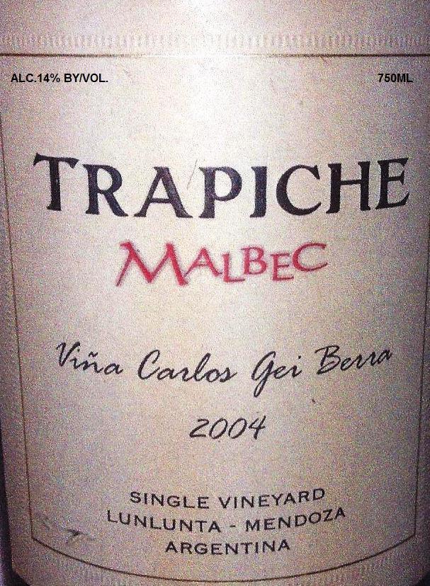 Vina Carlos Gei Berra