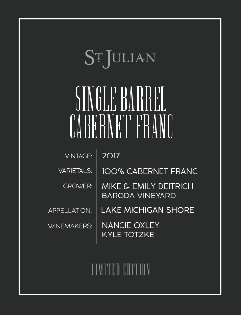 Single Barrel Cabernet Franc