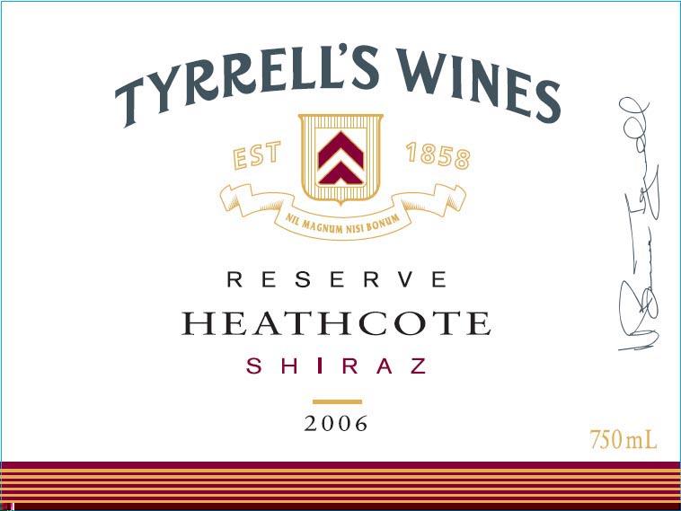 Reserve Heathcote Shiraz 1858