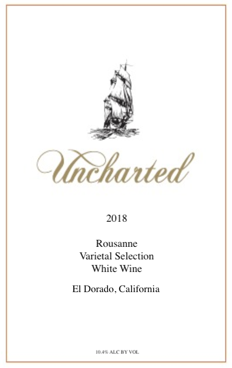 Uncharted Rousanne Varietal Selection