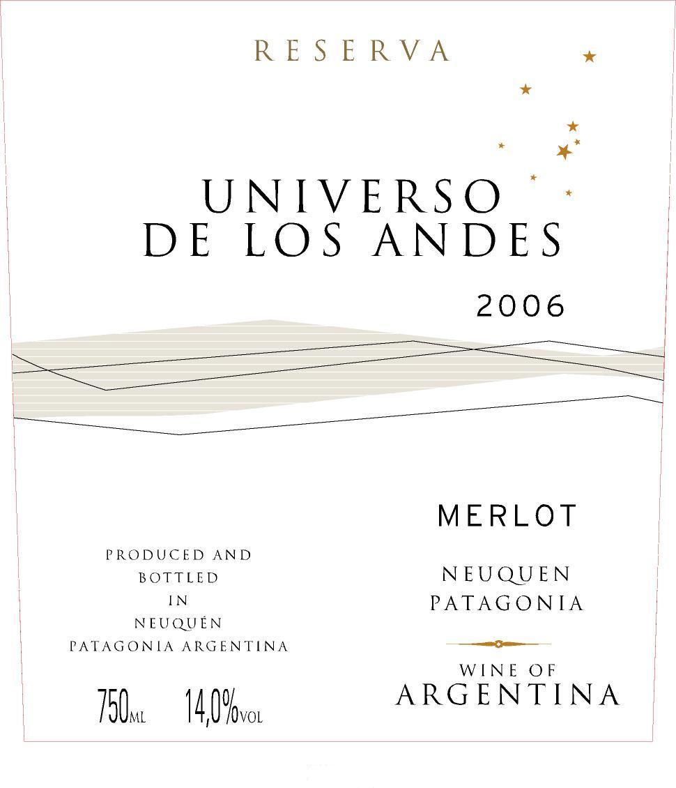 Reserva Universo De Los Andes Merlot