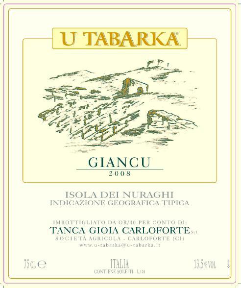 Tanca Gioia Carloforte 09014