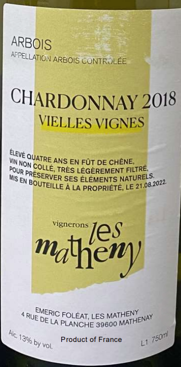 Chardonnay Vieilles Vignes