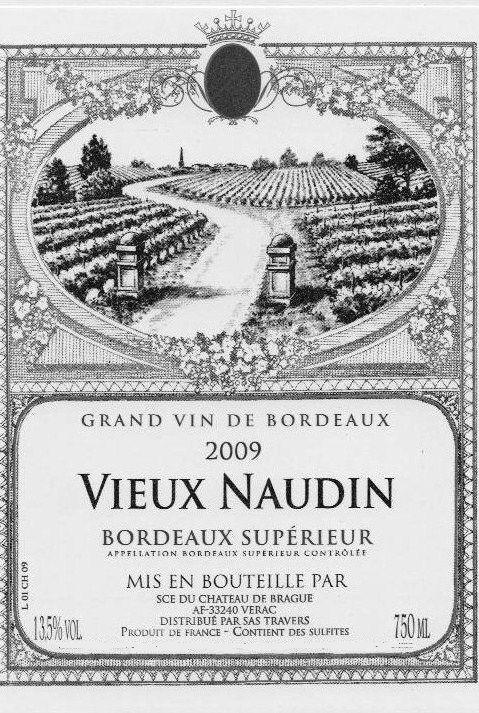 Vieux Naudin Bordeaux Supérieur